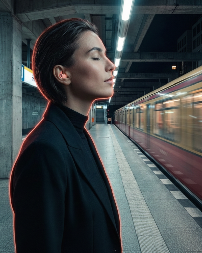 Tiefschlaf-Bundle Deluxe | Ohrstöpsel Seitenschläfer Pink | Ohrstöpsel Mäuseohr Schwarz | Schlafmaske Henry Schwarz | + Bonus