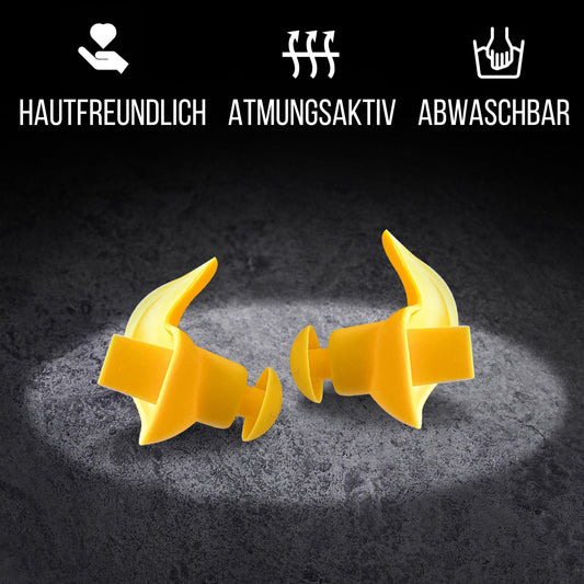 NACHFÜLLPACK -  "Quietscheentchen" Ohrstöpsel zum Schwimmen & Schnorcheln | (ohne Aufbewahrungebehälter)