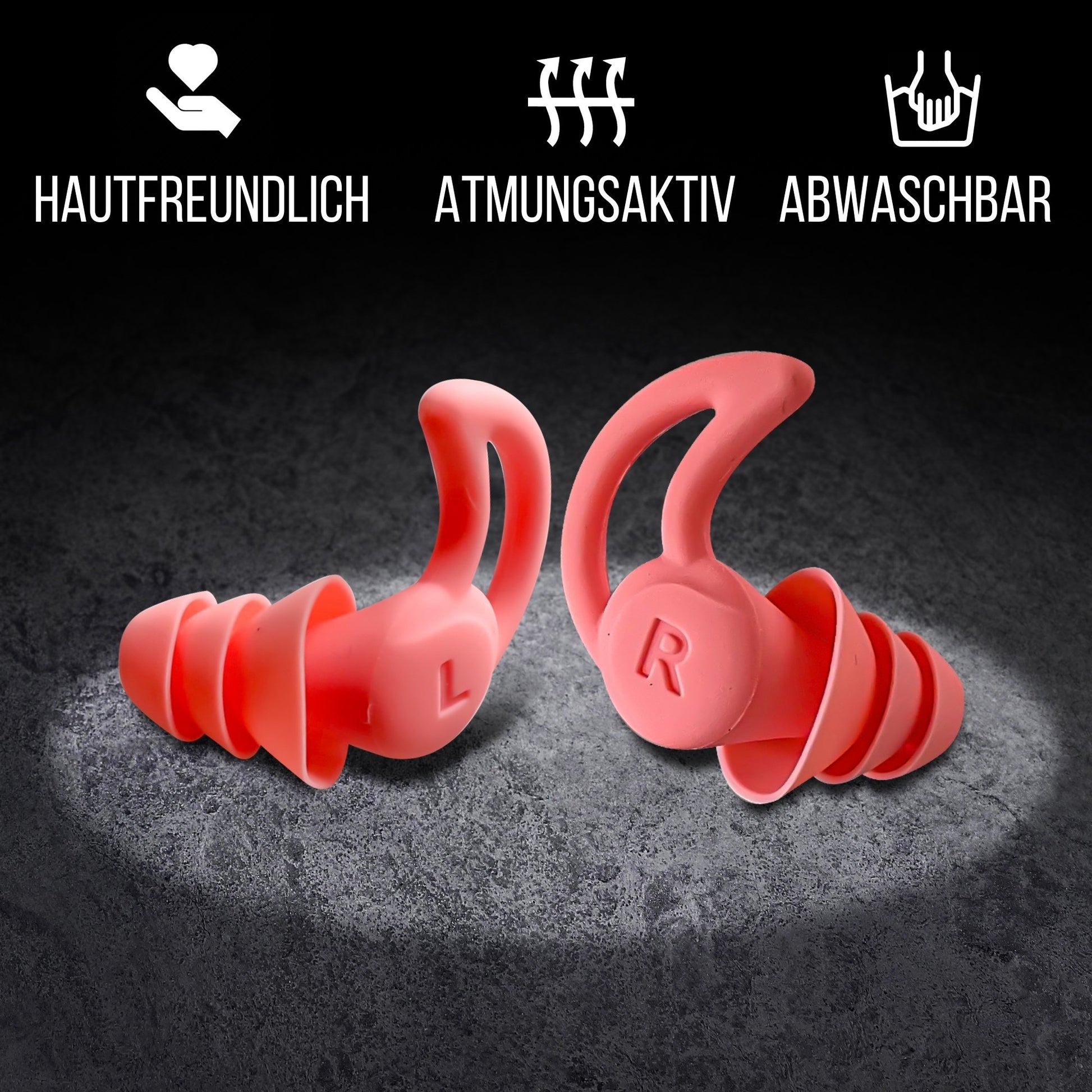 OHRSTÖPSEL "SEITENSCHLÄFER" SCHLAFGEHÖRSCHUTZ GEGEN SCHNARCHEN ZUM SCHLAFEN IN SEITENLAGE | 30DB SNR - BERLIN EAR GUARD® OHRSTÖPSEL SHOP