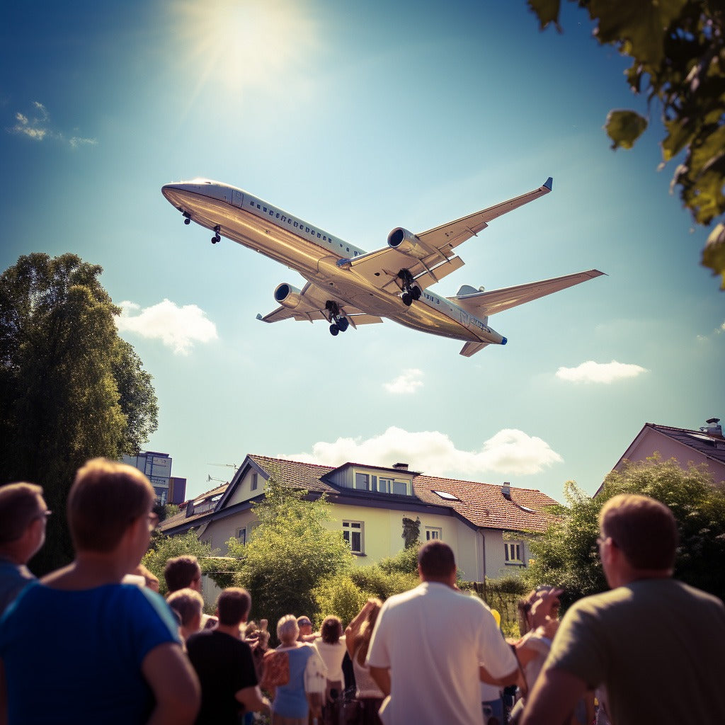 Fluglärm und Flugrouten in München | betroffene Stadtteile, Karten & Gegenmaßnahmen | Flughafen MUC