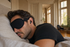 Schlafmaske "Henry" | Augenmaske zum Schlafen | schwarz oder roségold | Memory - Schaum
