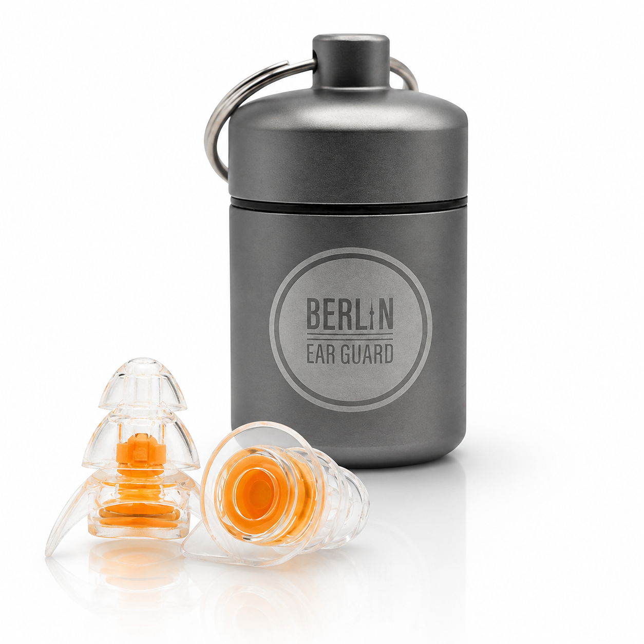 Ohrstöpsel Konzert & Festival „Nacht zum Tag" – Gehörschutz mit Filter | Berlin Ear Guard®