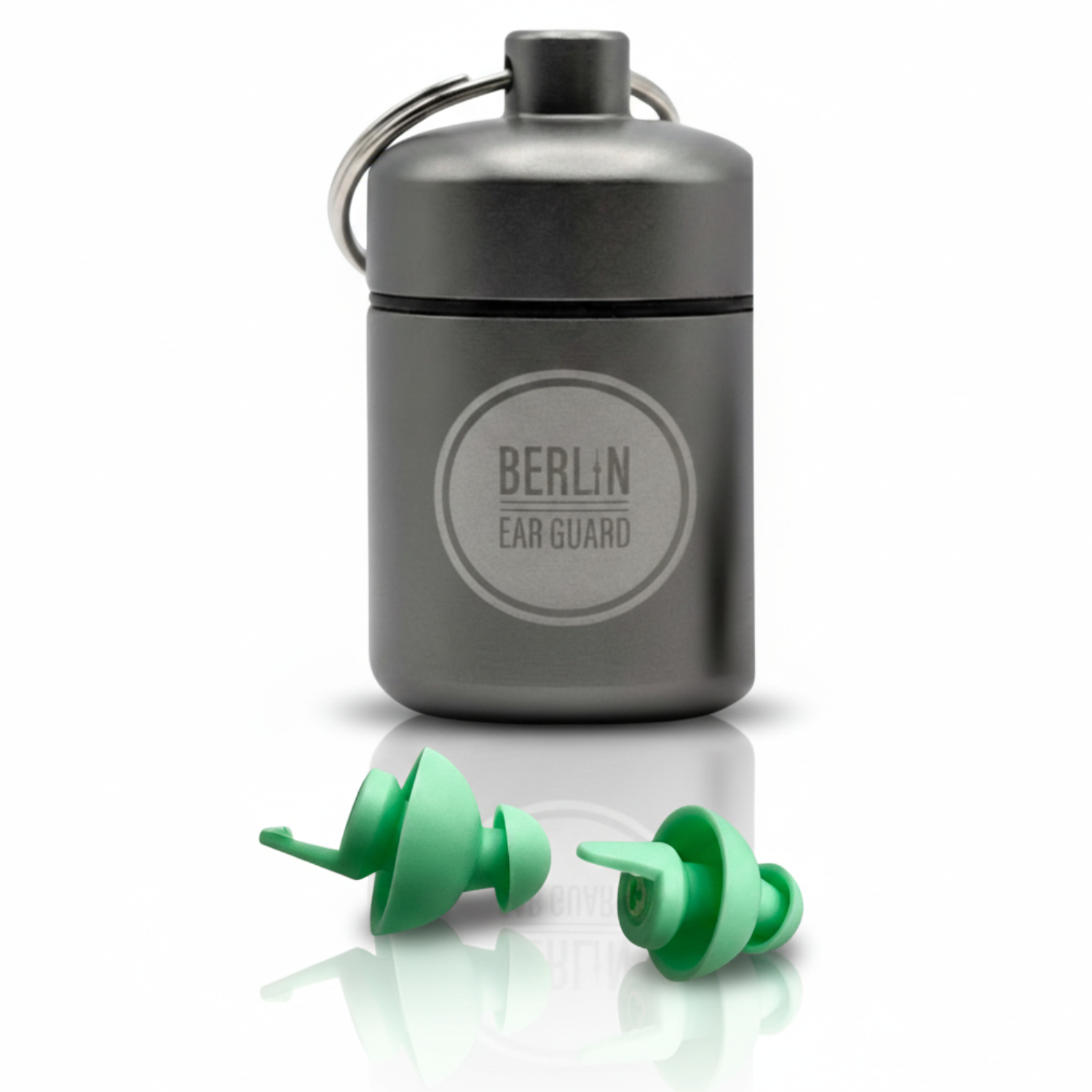 OHRSTÖPSEL "Tempelhofer Feld" | CLUB, FESTIVAL, KONZERT, MUSIKER & DJ OHRENSTÖPSEL | 25DB SNR mit praktischem Aufbewahrungsbehälter