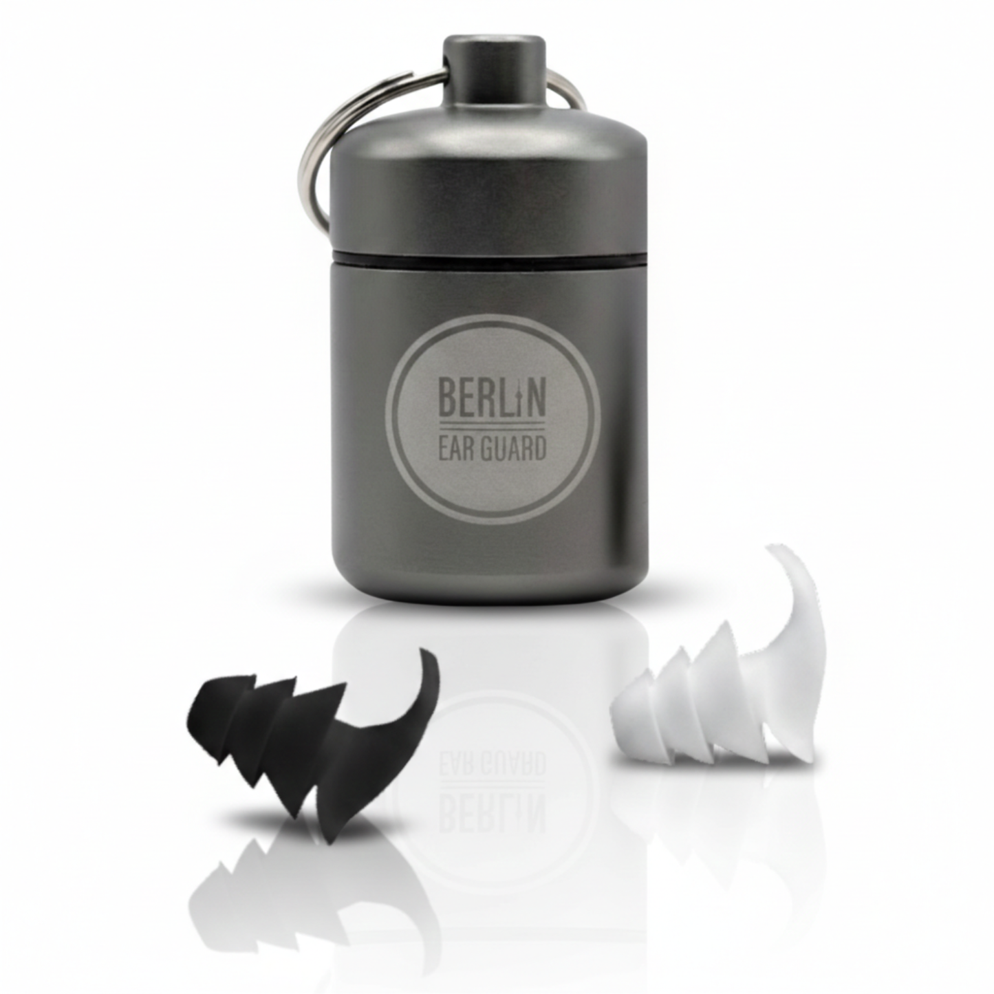 OHRSTÖPSEL "MÄUSEOHR" | MINI - SCHLAFGEHÖRSCHUTZ | klein | GEGEN SCHNARCHEN ZUM SCHLAFEN IN SEITENLAGE mit Etui von Berlin Ear Guard