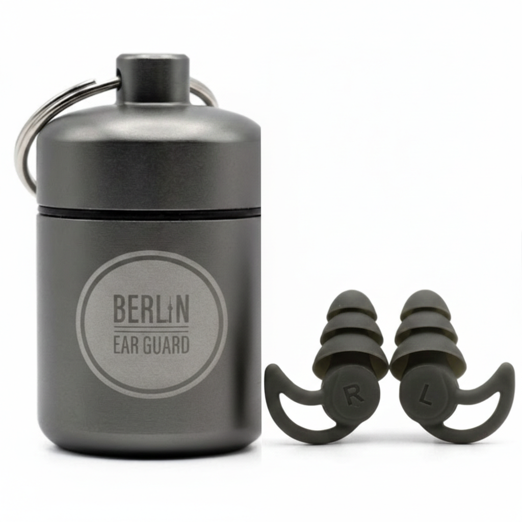 OHRSTÖPSEL "SEITENSCHLÄFER" SCHLAFGEHÖRSCHUTZ GEGEN SCHNARCHEN ZUM SCHLAFEN IN SEITENLAGE | 30DB SNR mit Aufbewahrungsbox