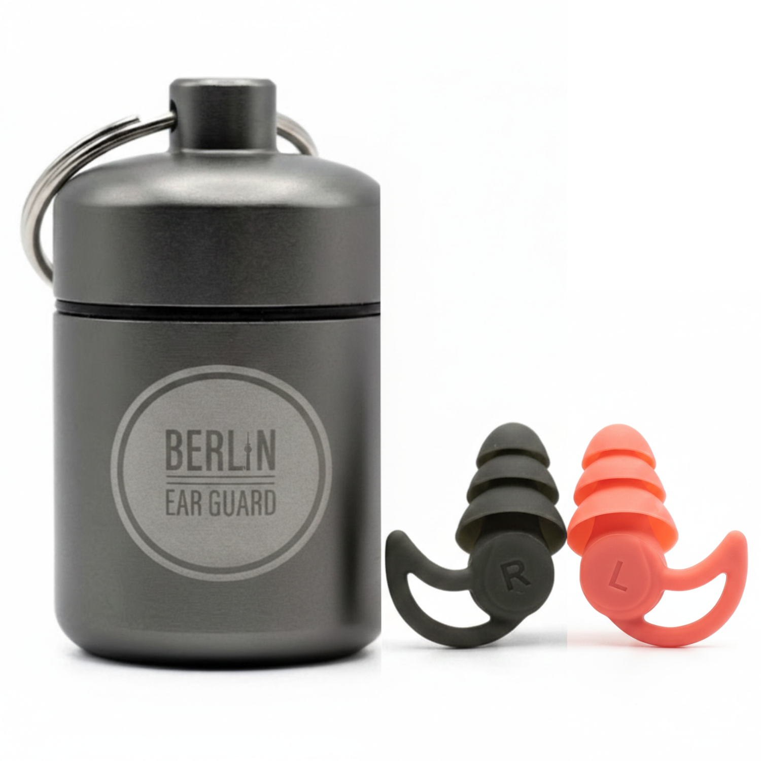 OHRSTÖPSEL "SEITENSCHLÄFER" SCHLAFGEHÖRSCHUTZ GEGEN SCHNARCHEN ZUM SCHLAFEN IN SEITENLAGE | 30DB SNR mit Etui von Berlin Ear Guard