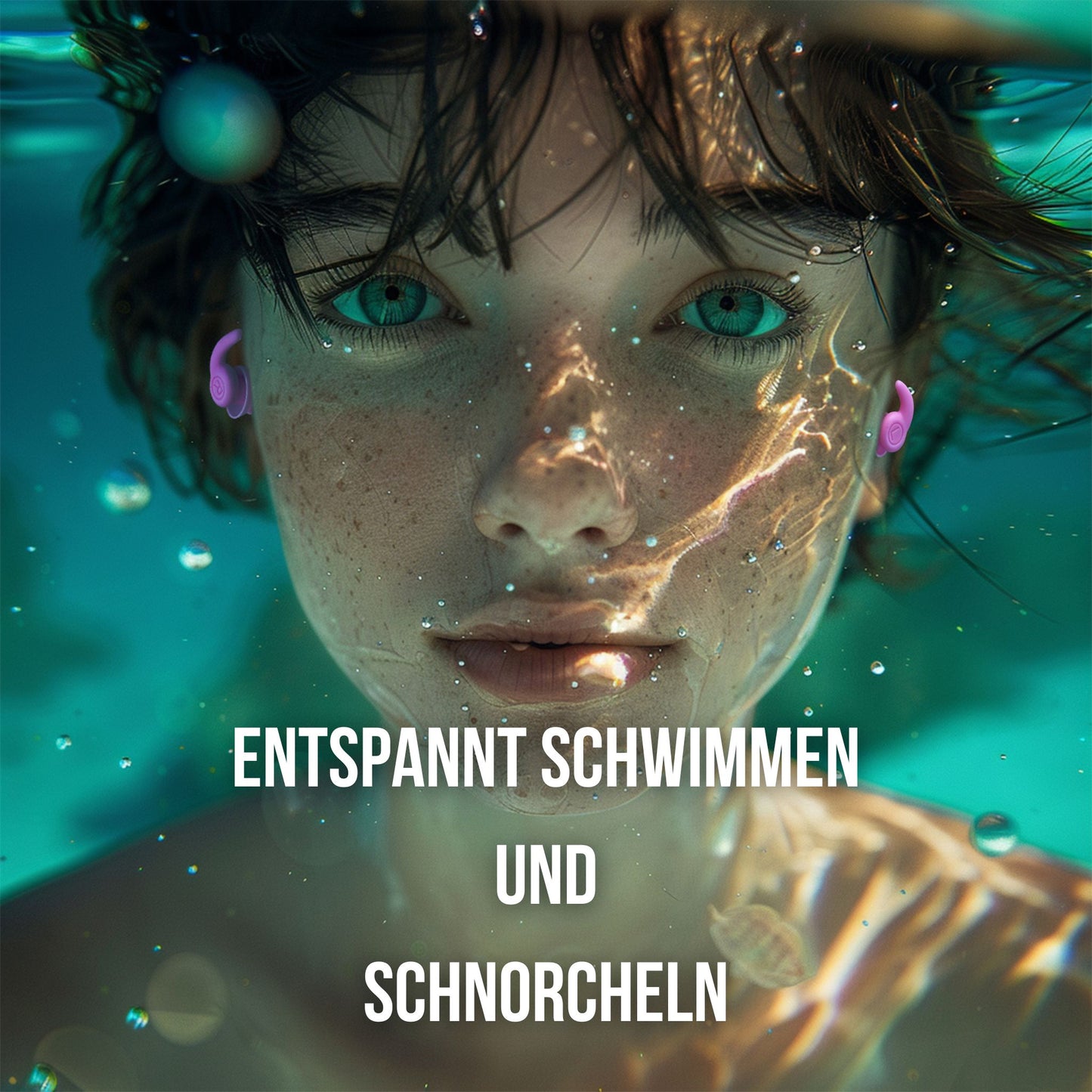 OHRSTÖPSEL "Spreesurferin" | SCHWIMMEN, SCHNORCHELN, TAUCHEN, WASSERSPORT, DUSCHEN, BADEN