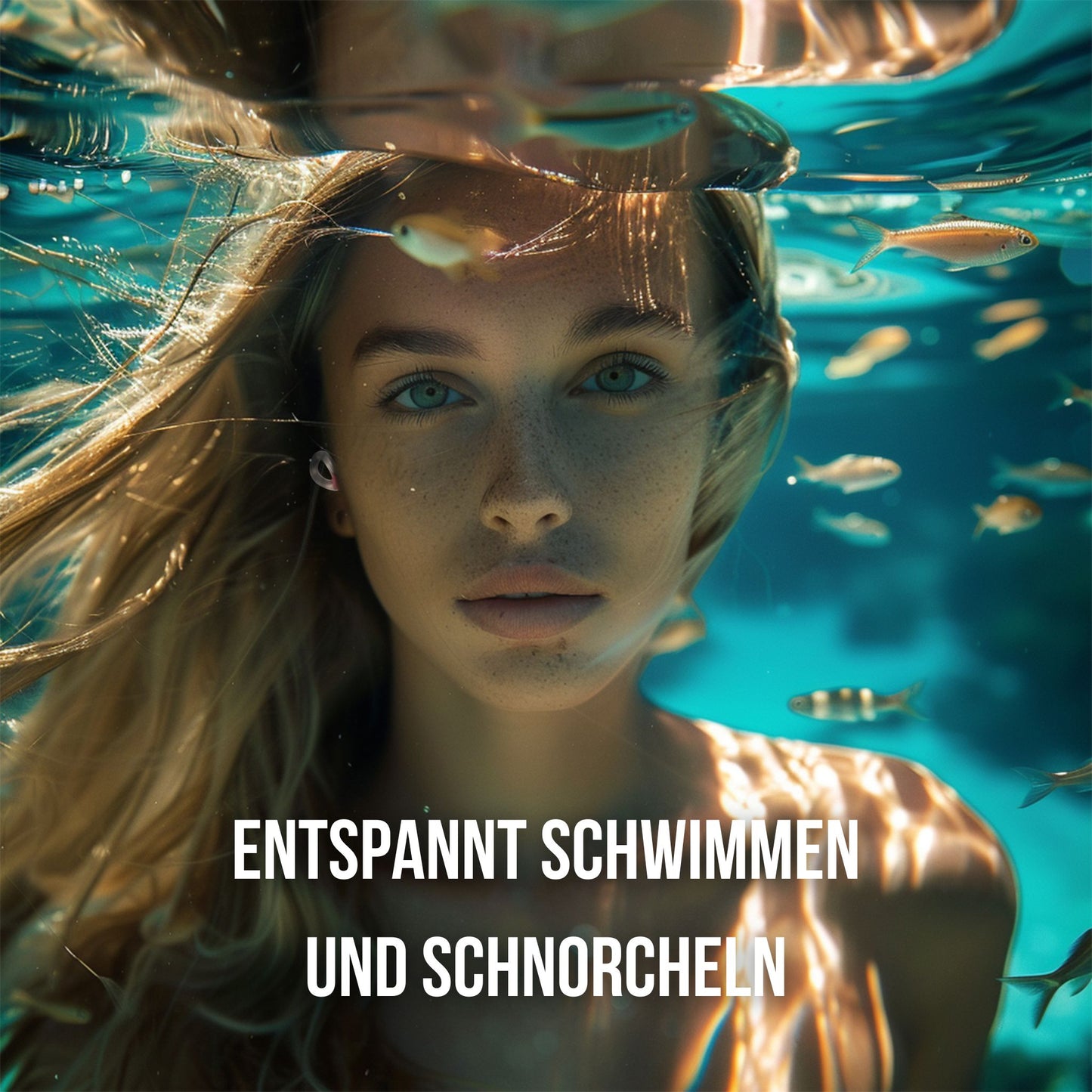 OHRSTÖPSEL "Dreilinden" | SCHWIMMEN, SCHNORCHELN, TAUCHEN, WASSERSPORT, DUSCHEN, BADEN | mit wechselbaren Endstücken in S, M und L