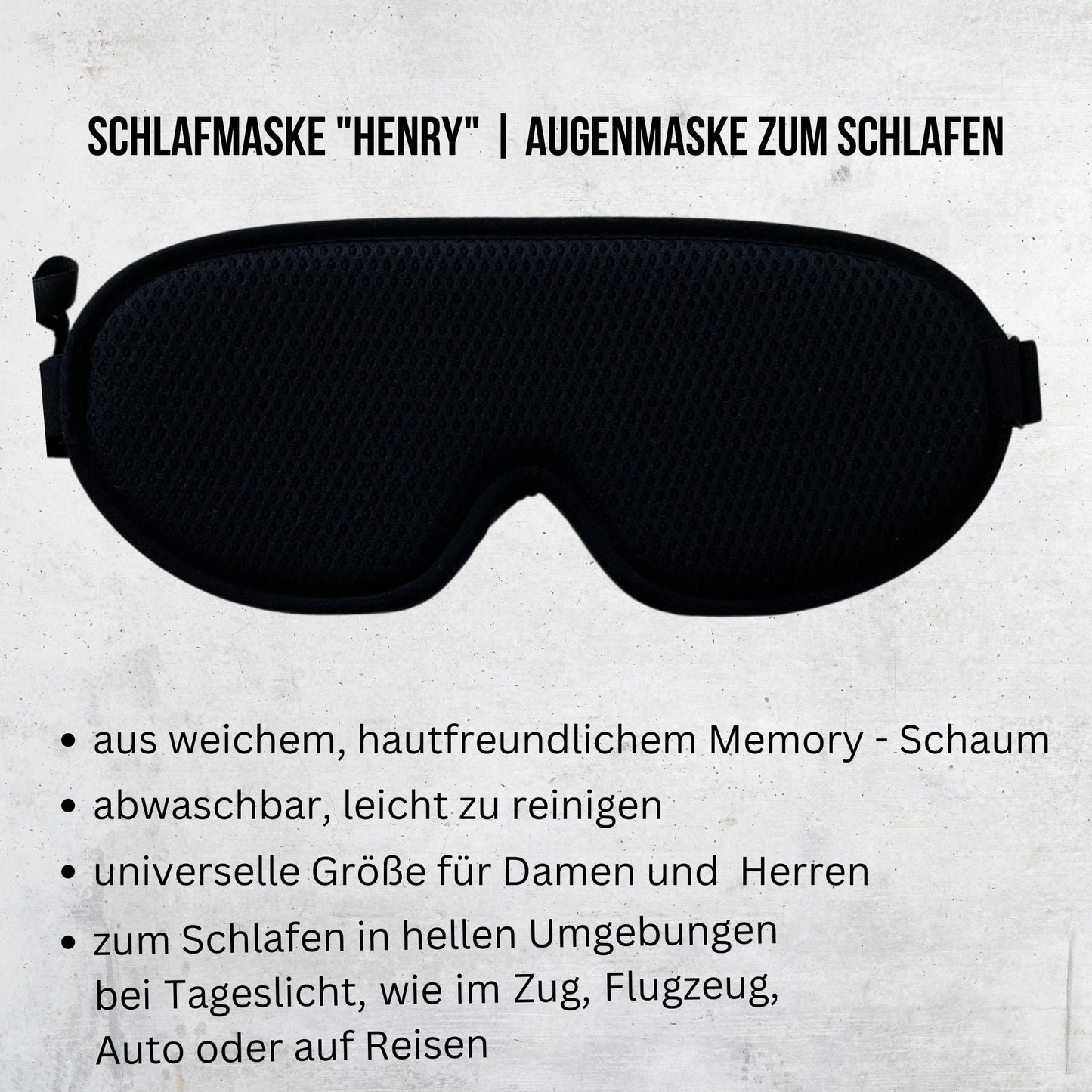 Tiefschlaf-Bundle Deluxe | Ohrstöpsel Seitenschläfer Pink | Ohrstöpsel Mäuseohr Schwarz | Schlafmaske Henry Schwarz | + Bonus