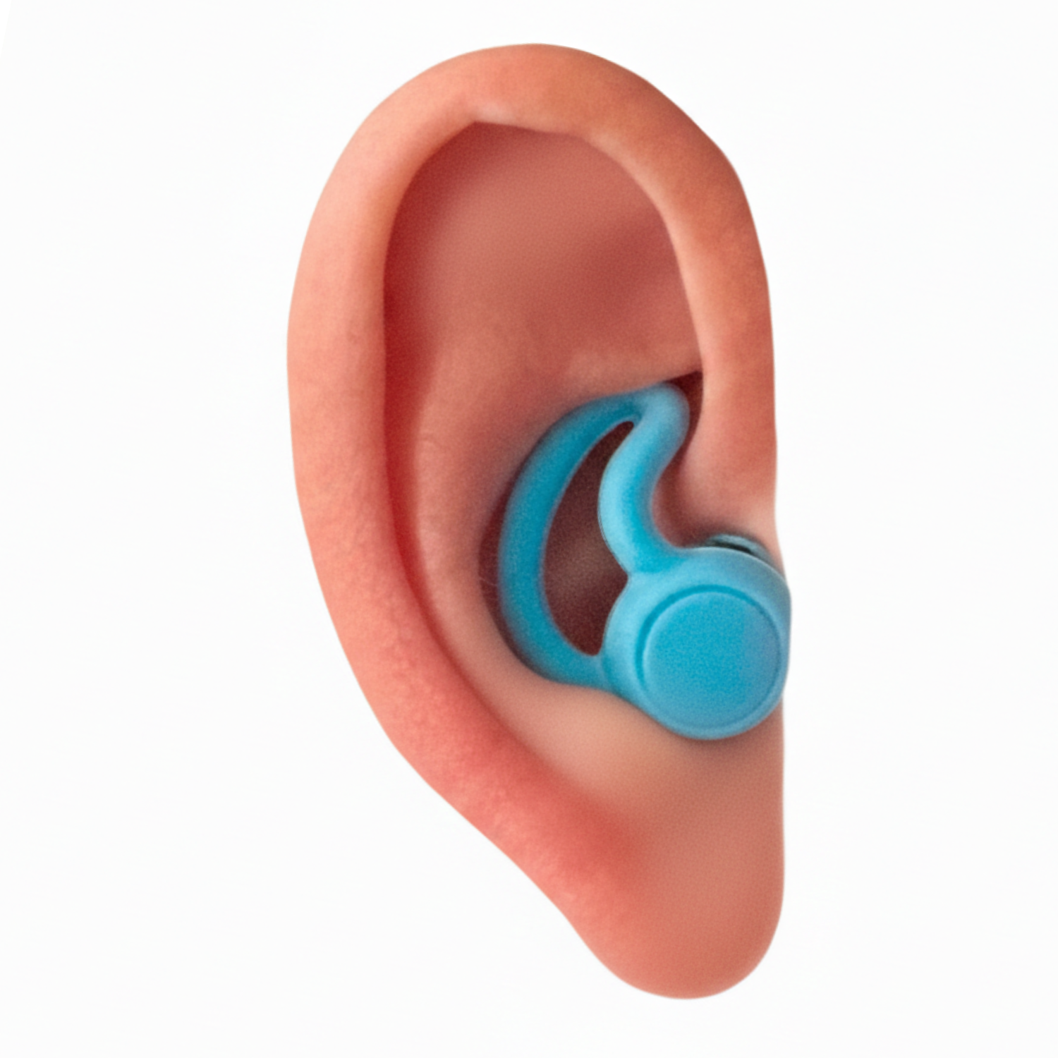 OHRSTÖPSEL "Müggelsee" SCHLAFGEHÖRSCHUTZ GEGEN SCHNARCHEN für Seitenschläfer | 25DB SNR in blauem Design