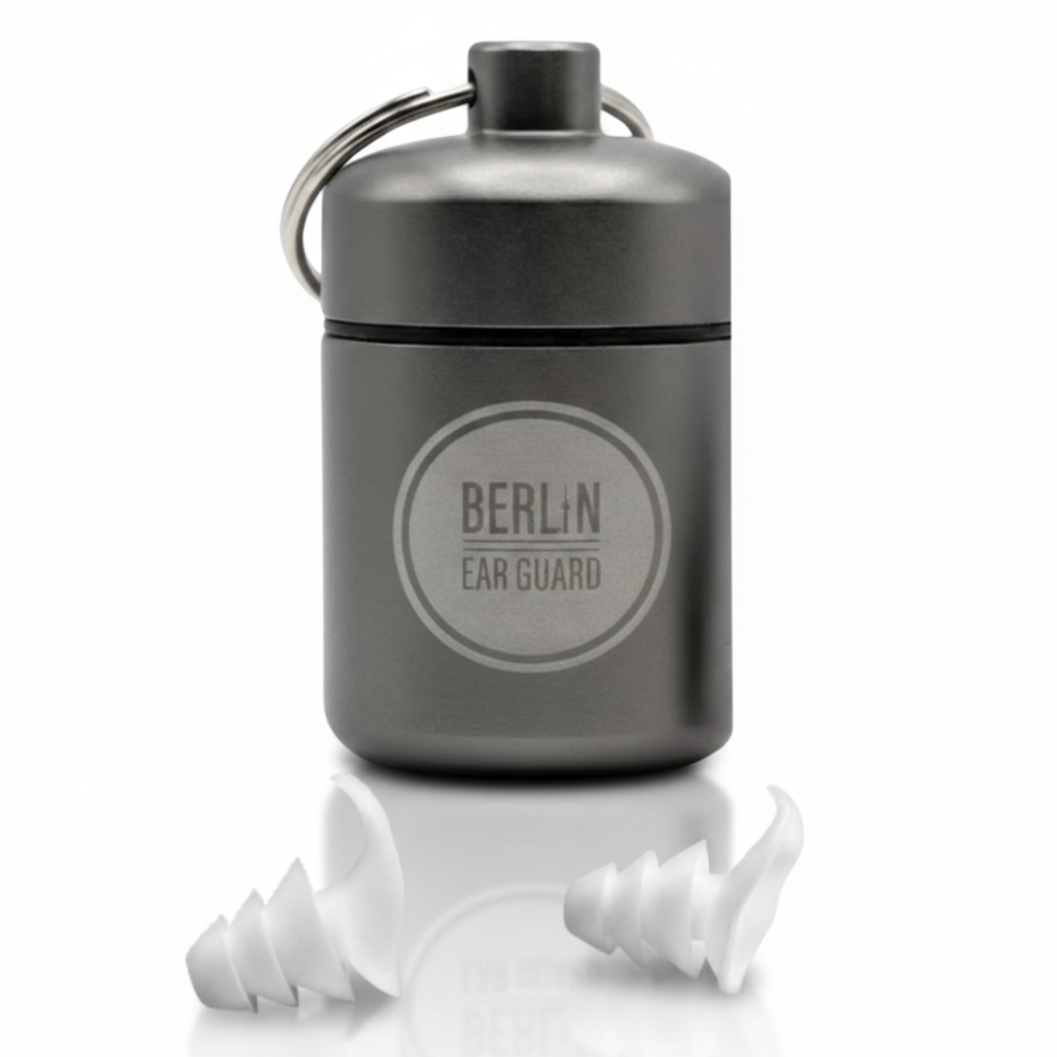 OHRSTÖPSEL "MÄUSEOHR" | MINI - SCHLAFGEHÖRSCHUTZ | klein | GEGEN SCHNARCHEN mit praktischem Etui von Berlin Ear Guard