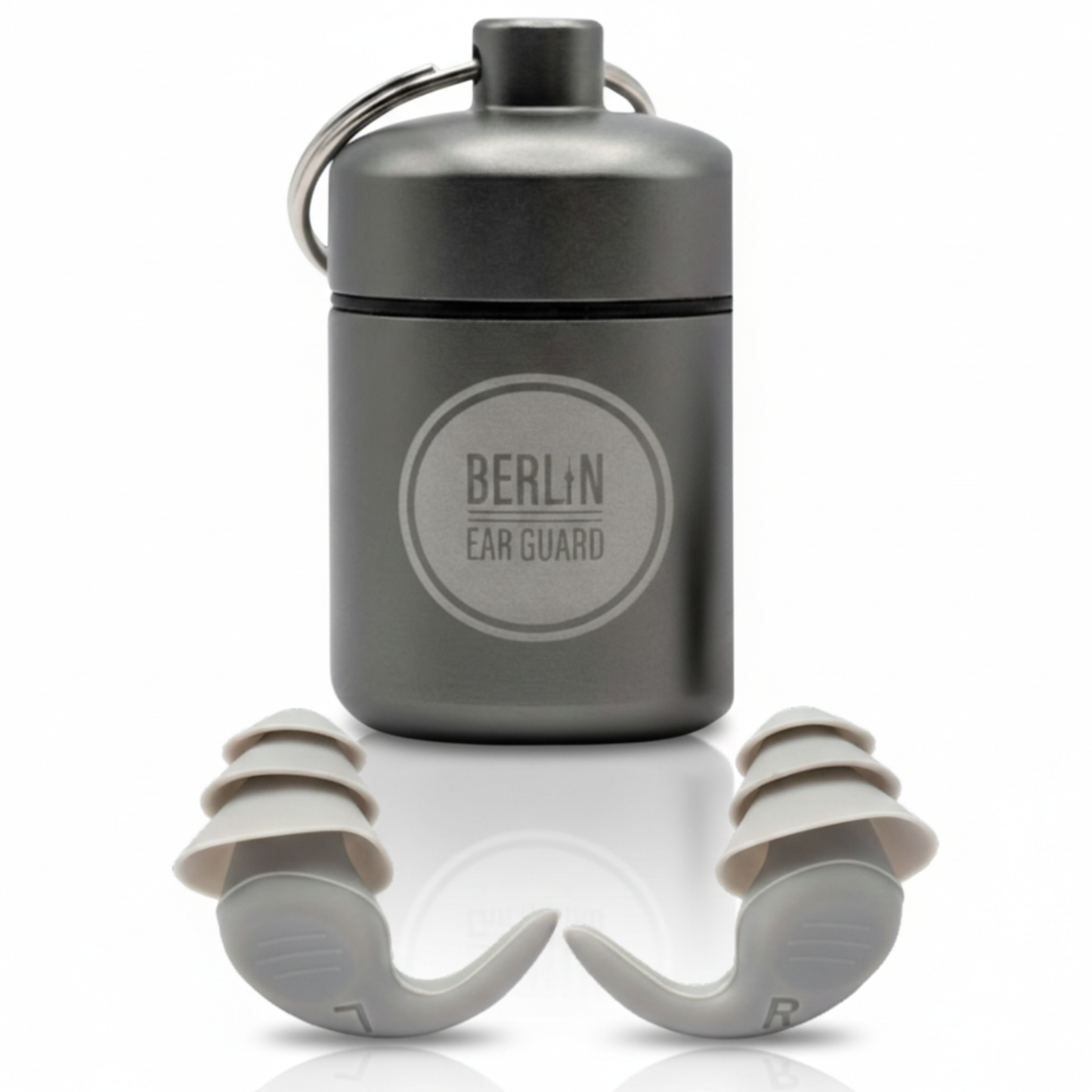 OHRSTÖPSEL "NICKBÄR" | SCHLAFGEHÖRSCHUTZ | groß | GEGEN SCHNARCHEN ZUM SCHLAFEN IN SEITENLAGE | 28DB SNR von Berlin Ear Guard
