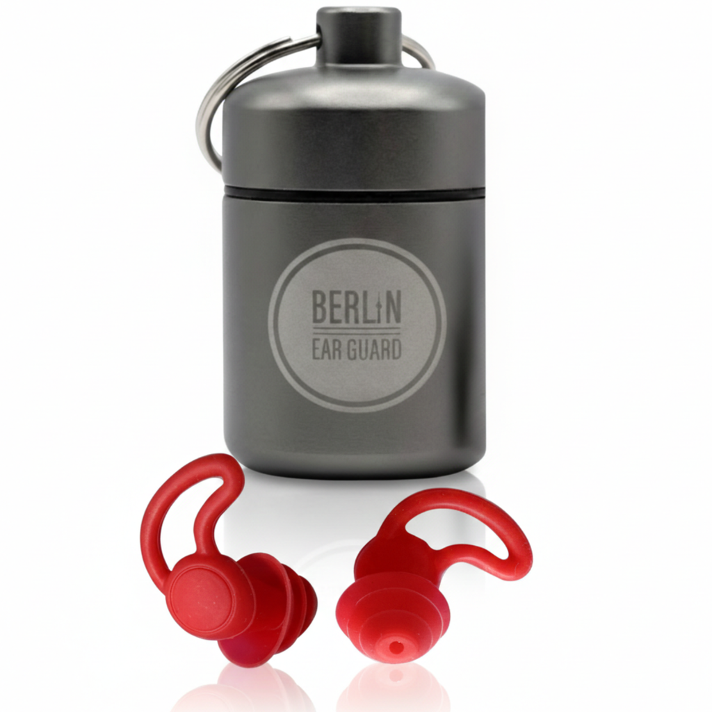 OHRSTÖPSEL "Schlafmütze" SCHLAFGEHÖRSCHUTZ GEGEN SCHNARCHEN ZUM SCHLAFEN IN SEITENLAGE | 28DB SNR mit Aufbewahrungsbox