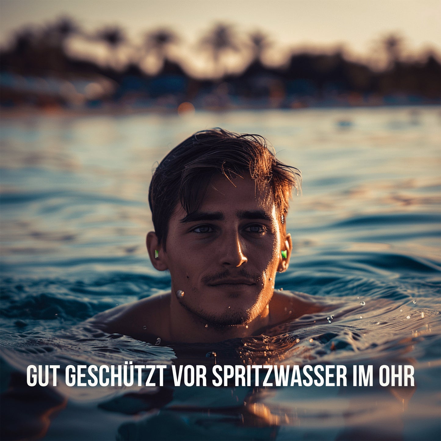 OHRSTÖPSEL "Havelhecht" | SCHWIMMEN, SCHNORCHELN, TAUCHEN, WASSERSPORT, DUSCHEN, BADEN |