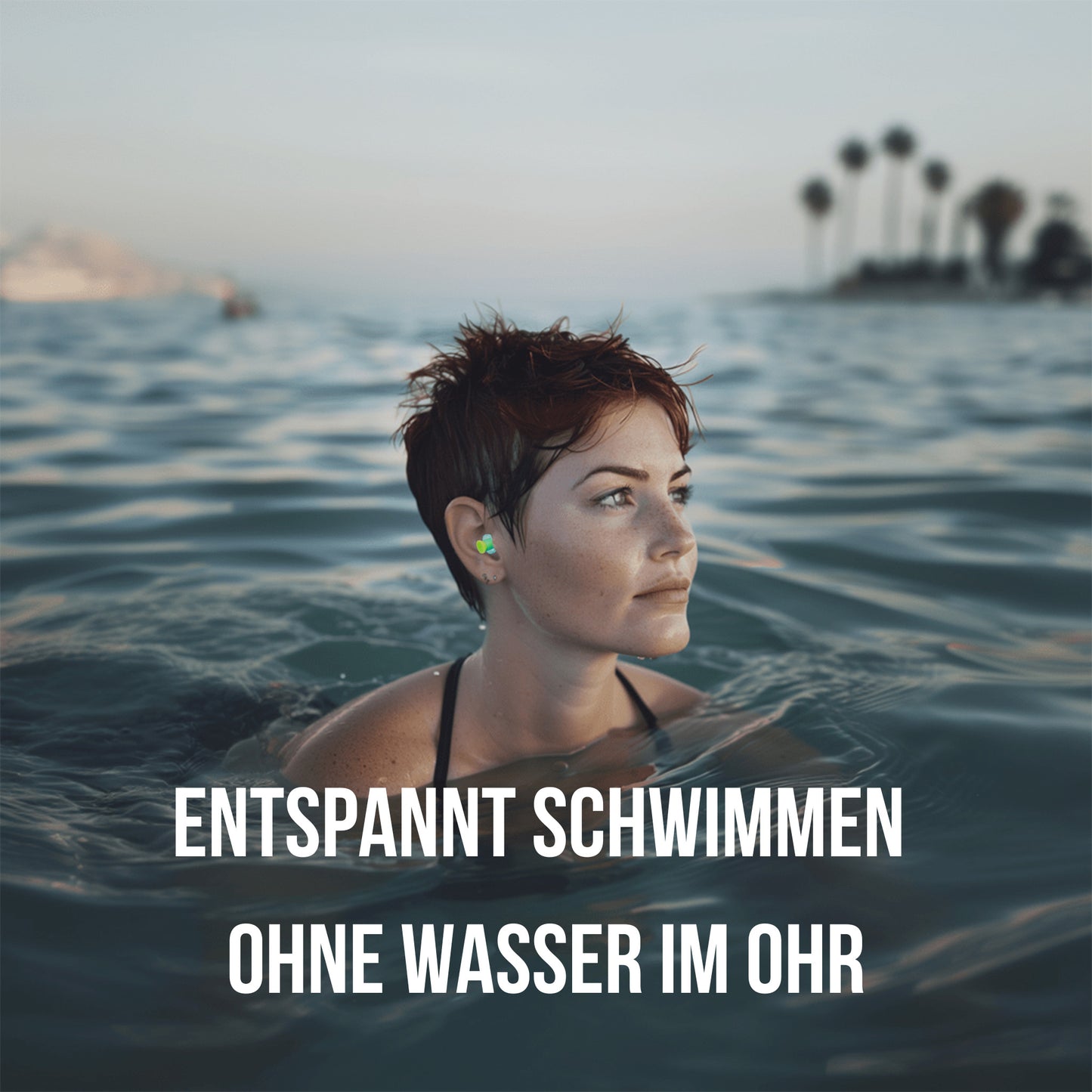 OHRSTÖPSEL "Havelhecht" | SCHWIMMEN, SCHNORCHELN, TAUCHEN, WASSERSPORT, DUSCHEN, BADEN |