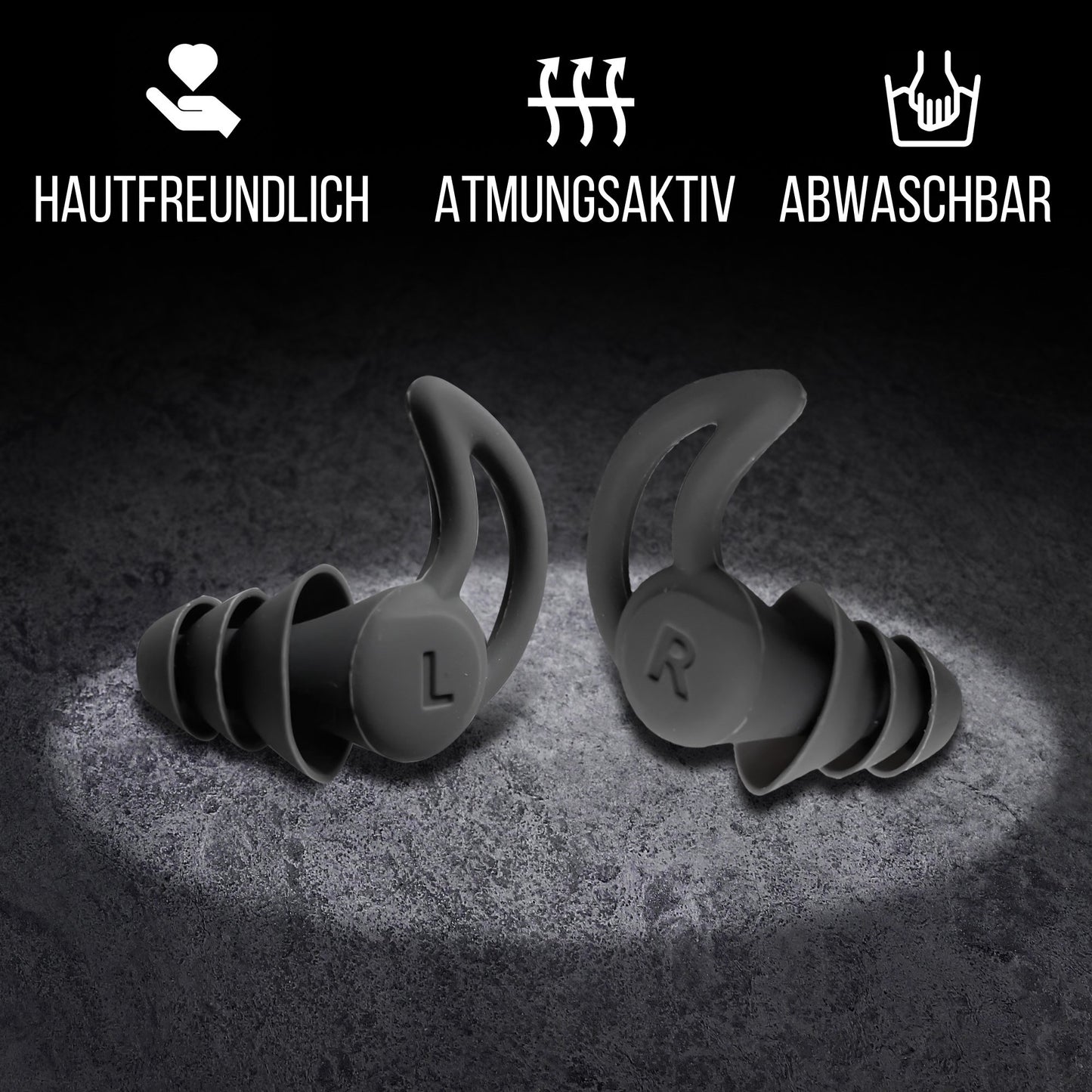 NACHFÜLLPACK - 1 Paar SEITENSCHLÄFER Ohrstöpsel | 30db SNR | (ohne Aufbewahrungsbehälter) - BERLIN EAR GUARD® OHRSTÖPSEL SHOP