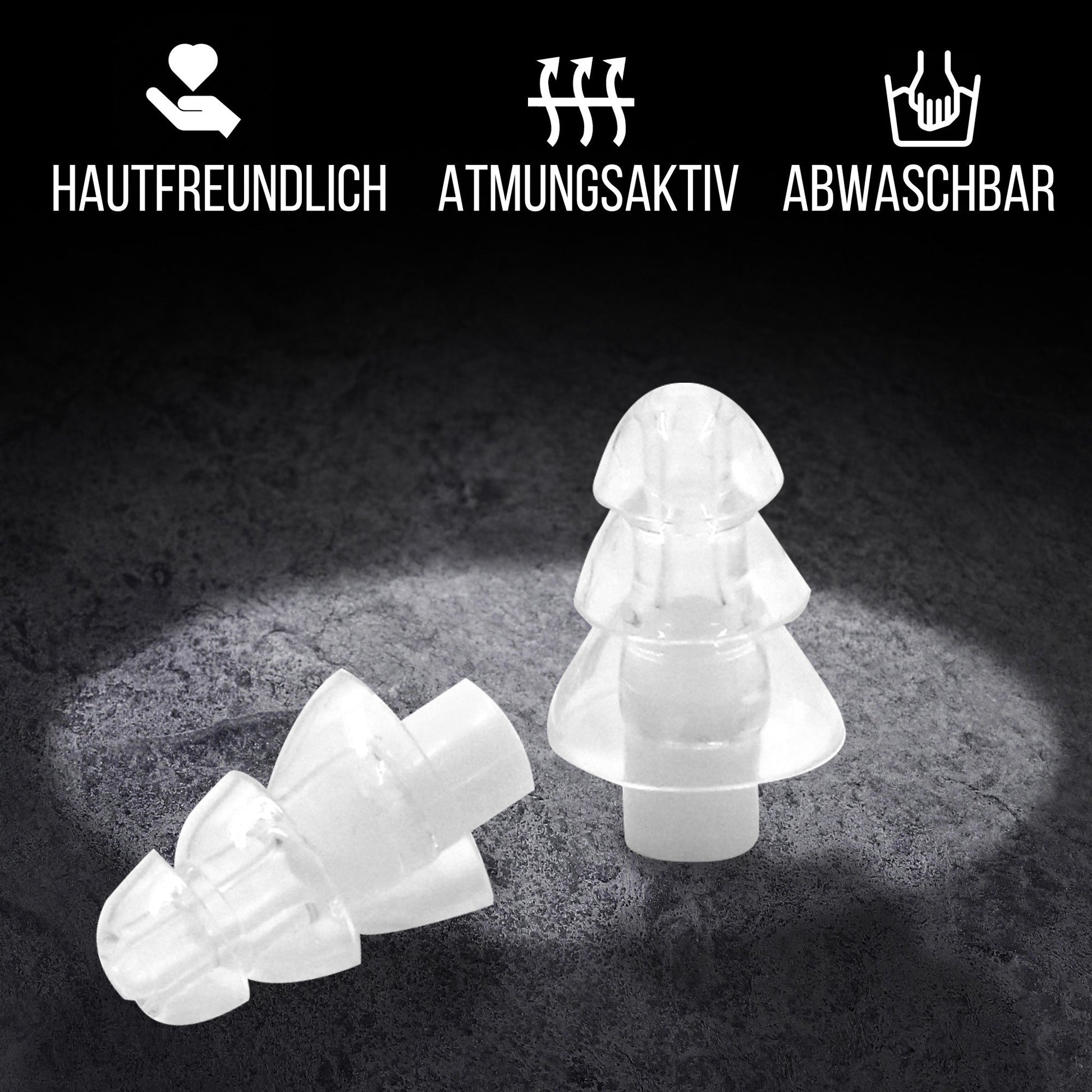 Ohrstöpsel "Schlaf mit mir!" | Schlafgehörschutz mit Filter | 27dB - BERLIN EAR GUARD® OHRSTÖPSEL SHOP
