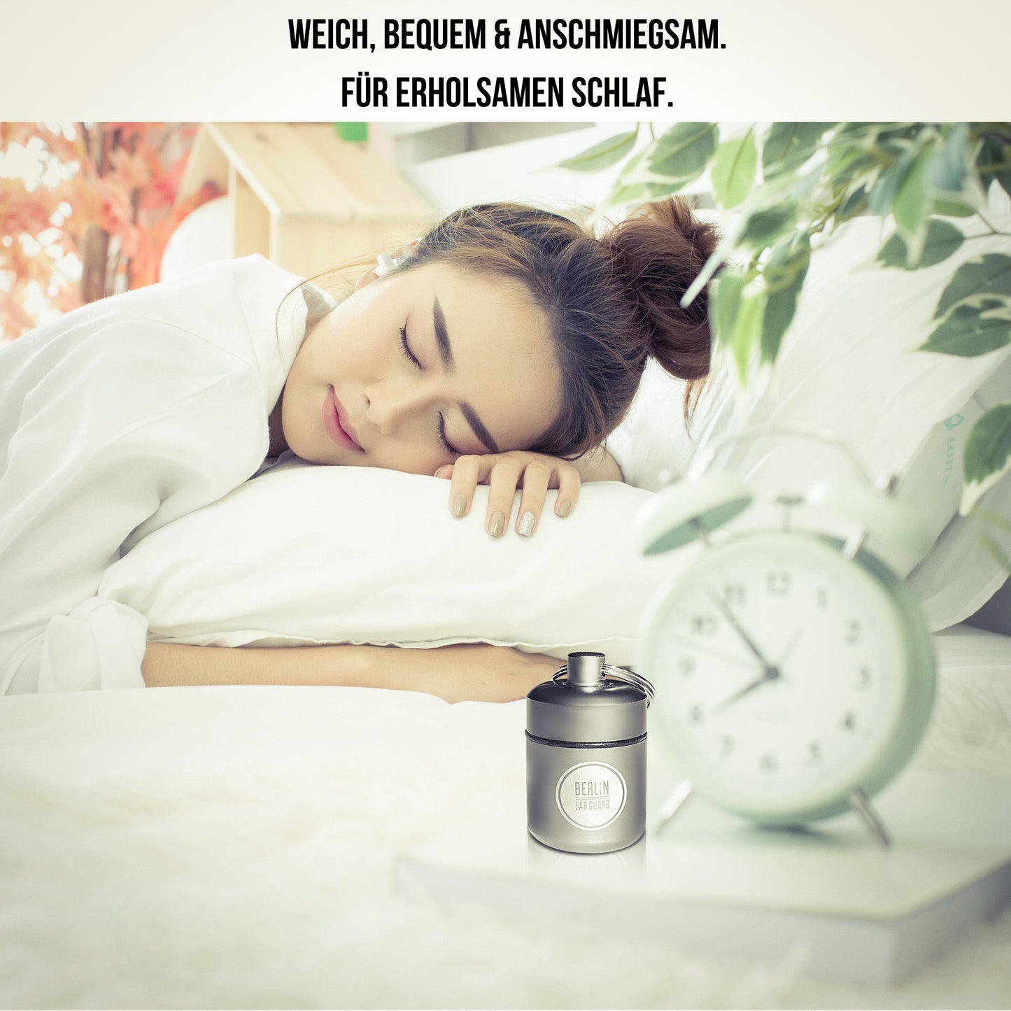 Ohrstöpsel "Schlaf mit mir!" | Schlafgehörschutz mit Filter | 27dB - BERLIN EAR GUARD® OHRSTÖPSEL SHOP